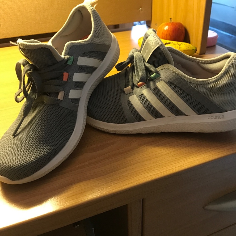 Gray Adidas Shoes